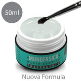 NEW MONOFASICO CLEAR 50 ML – Costruttore trasparente media densità