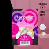 PODODISC Lime rotonde dischi per Pedicure Staleks Pro M -100 gritt - 50pz