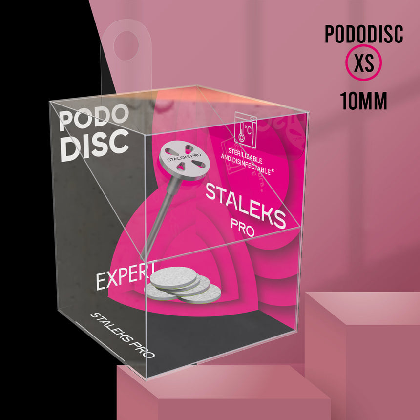 Supporto Disco in acciaio per Pedicure Staleks - PODODISC Misura XS