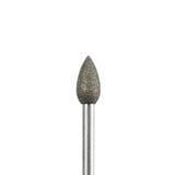 PF-016 - Punta per fresa Diamantata galvanizzata - Grana media - Flame - Ø 4,5 mm **PF-016**