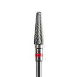 PF-107 - Punta per fresa Dentatura incrociata Carbide Ø4mm- cono - grana fine