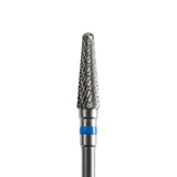 PF-108 - Punta per fresa Mini Cono Dentatura incrociata Carbide Ø4mm- grana media