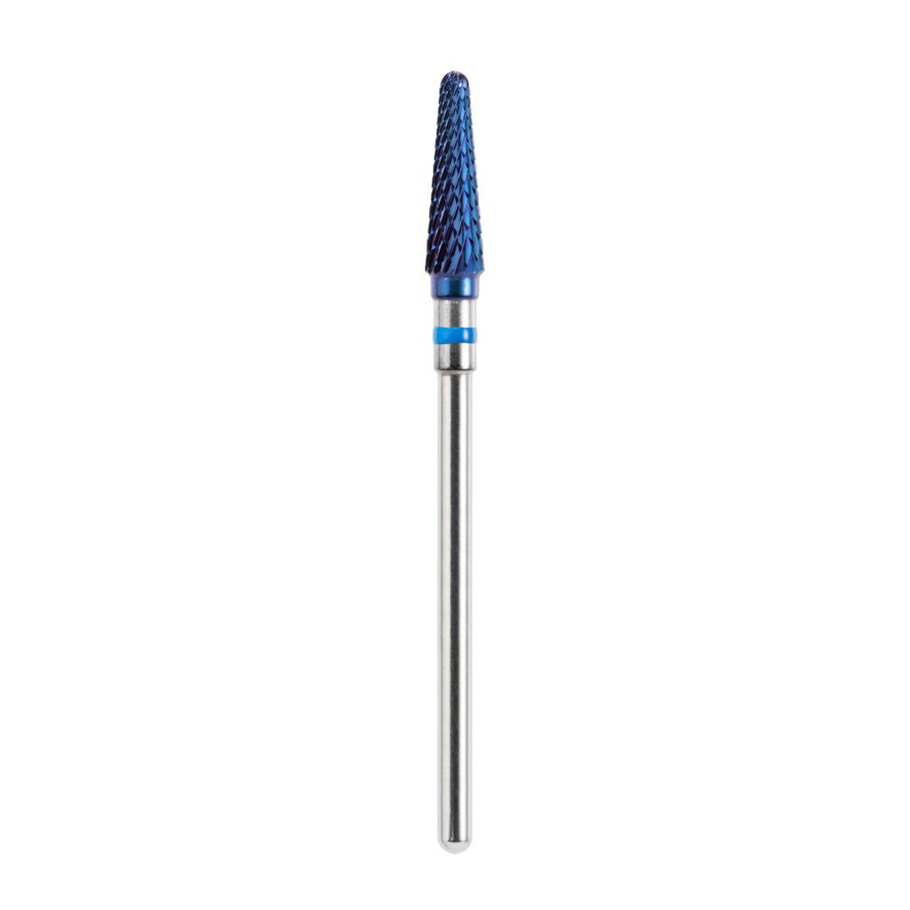 PF-109 - Punta per fresa Dentatura incrociata AC BLUE Ø4mm- cono - grana media