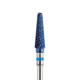 PF-109 - Punta per fresa Dentatura incrociata AC BLUE Ø4mm- cono - grana media