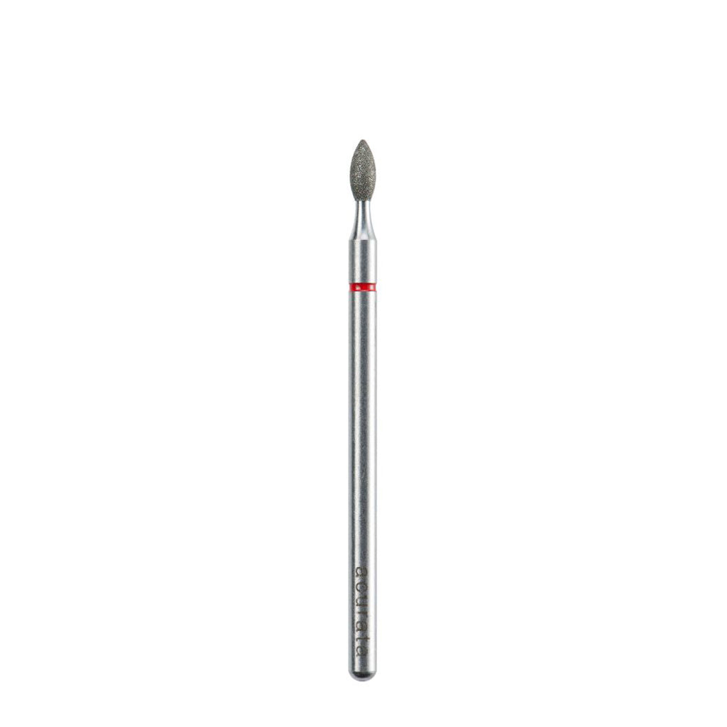 PF-015 - Punta per fresa Semino Classico Diamantata galvanizzata - Grana fine - Flame - Ø 2,3 mm **PF-015**