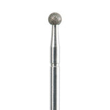 PF-017 - Fraise diamantée galvanisée - Grain moyen - Sphère - Ø 3,3 mm **PF-017**