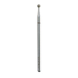 PF-087 - Punta per fresa Diamantata galvanizzata - Grana media - sfera  Ø 2,1 mm - **PF-087**