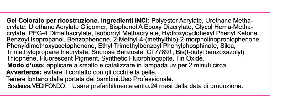 POP 120 - 5ml - POP ART NEON - Gel Color UV e LED