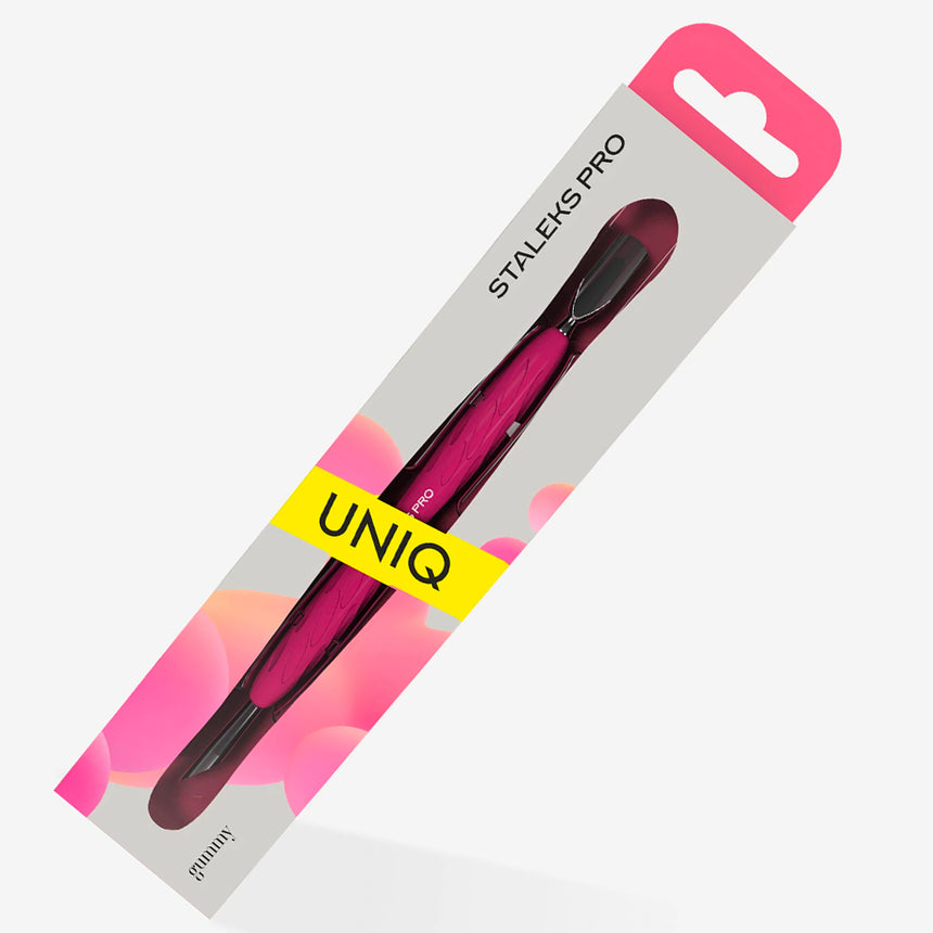 Spatola Spingicuticole Per Manicure Con Manico In Silicone "Gummy" UNIQ 10 TYPE 2