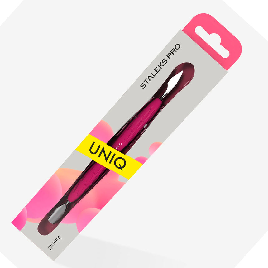 Spatola Spingicuticole Per Manicure Con Manico In Silicone "Gummy" UNIQ 10 TYPE 3