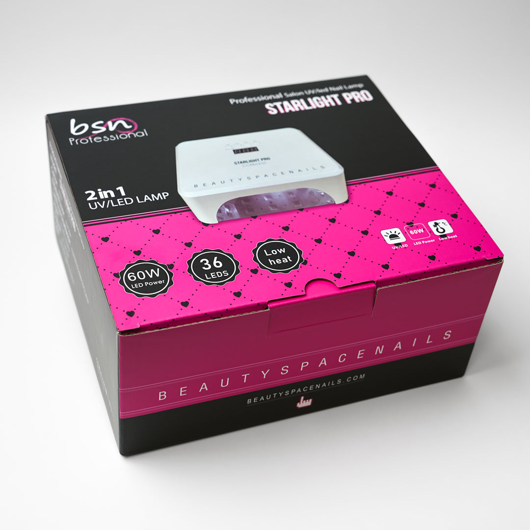 STARLIGHT PRO – Lampada UV/LED 60W professionale per unghie | Polimerizzazione rapida e uniforme