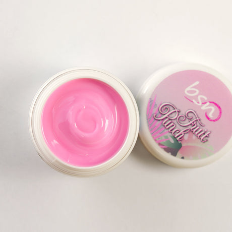 Builder gel Tropical Summer Fruit Punch rosa barattolo 15ml Beauty Space Nails