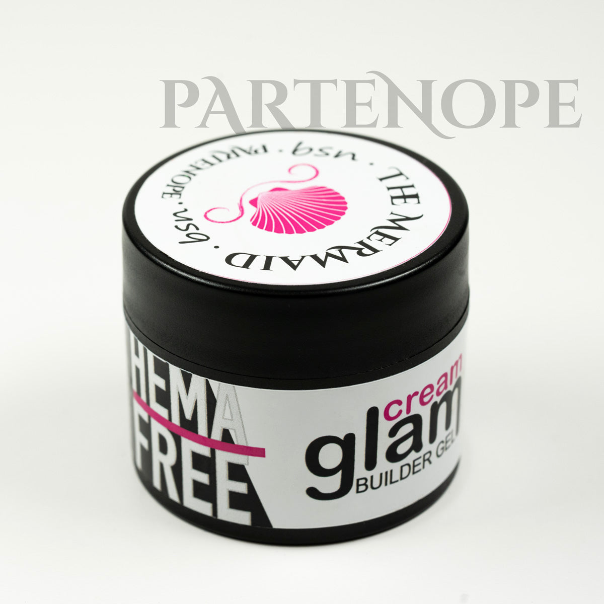 Partenope - Mermaid -Glitter Builder Gel 30 ml - Hema Free