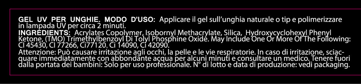 Nail Master Premium 30g, Cover Skin, Gel unghie UV/Led – Costruttore Modellante - Media viscosità, senza acidi