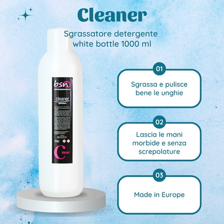 Cleaner Sgrassatore white Bottle - 1000ml