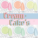 Set 6 gel Color - Cream Cake's - macaron -  Super Color