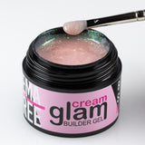 Cream Pie Milkshake - Glitter Builder Gel 30 ml - Hema Free