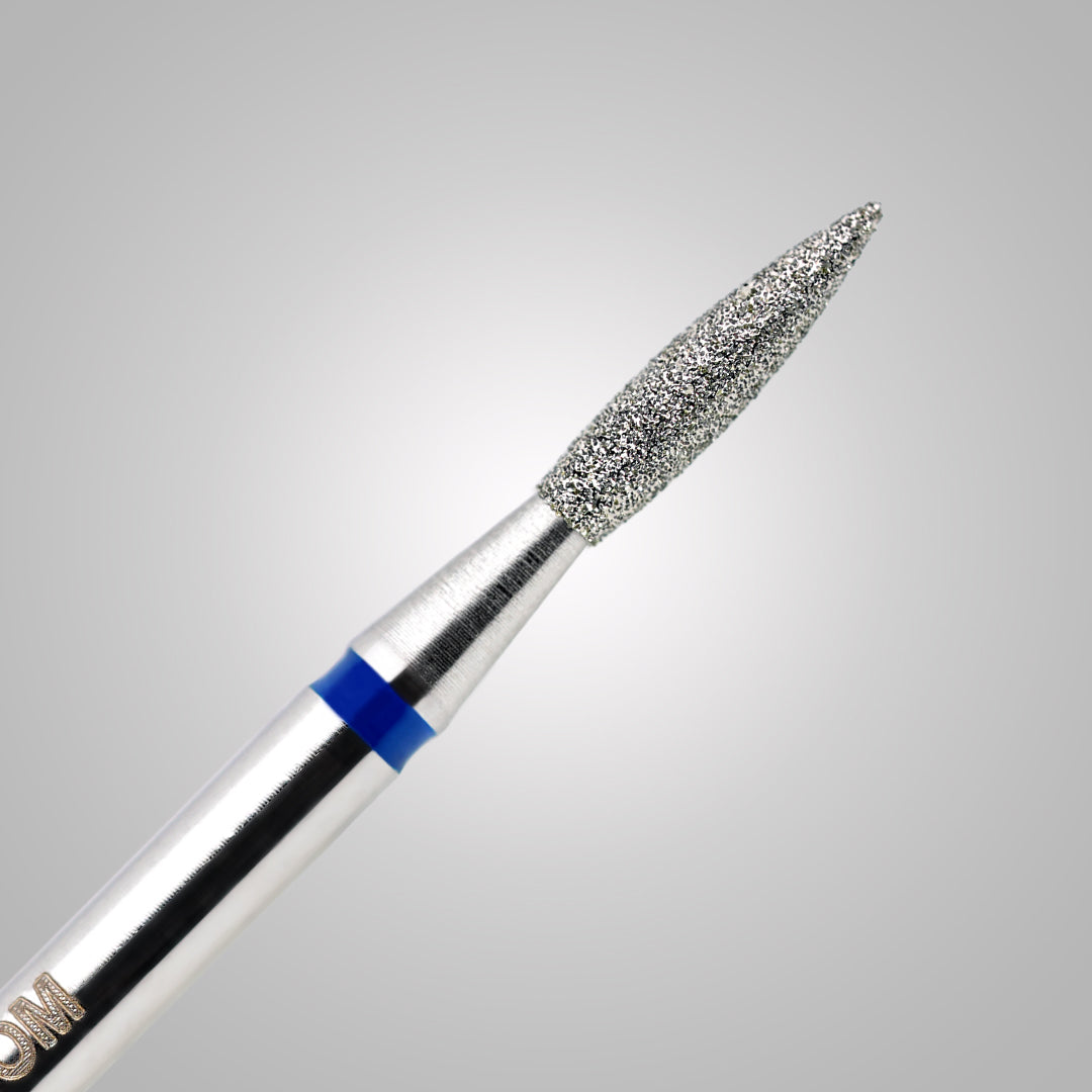 Punta Fiamma Ø 1.8 mm - anello blu - BSN Prep Flame Pro Medium Long - Grana media