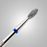 Punta Oliva piena Ø 2.3 mm - anello blu - BSN Prep Olive Full Medium - Grana media