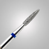 Punta Fiamma appuntita Ø 2.1 mm - anello blu - BSN Flame Sharp Medium - Grana media