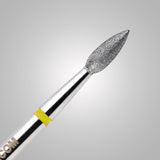 Punta Oliva grande Ø 2.6 mm - anello giallo - BSN Olive Maxi Delicate - Grana extra fine