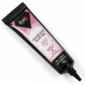 Diamond Glue Gel BSN - gel colla in tubetto 15 g per strass e decorazioni