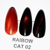 Smalto Cat Eye's effetto Rainbow - 02