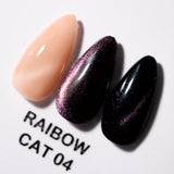 Smalto Cat Eye's effetto Rainbow - 04