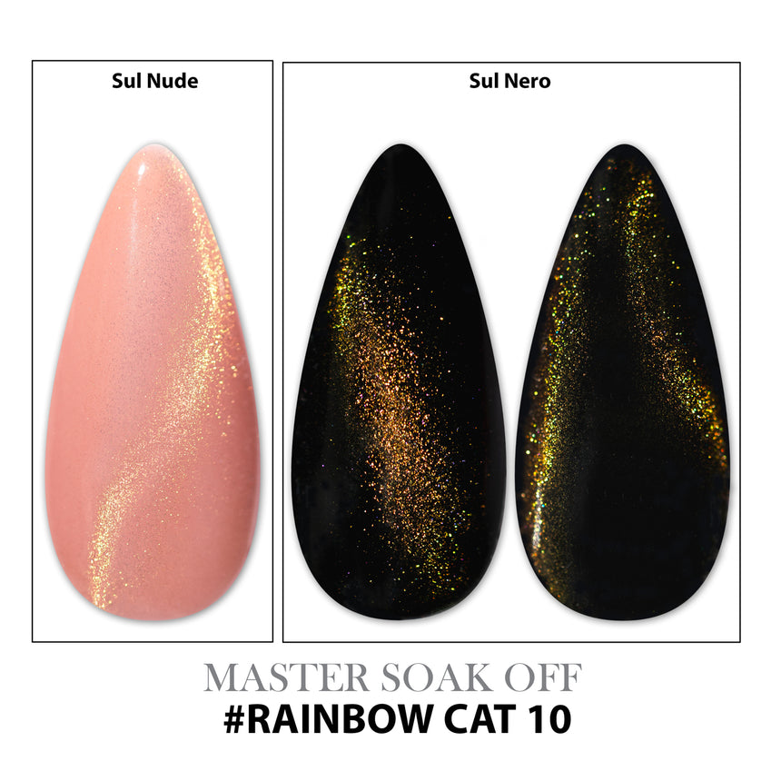 Smalto Cat Eye's effetto Rainbow - 10