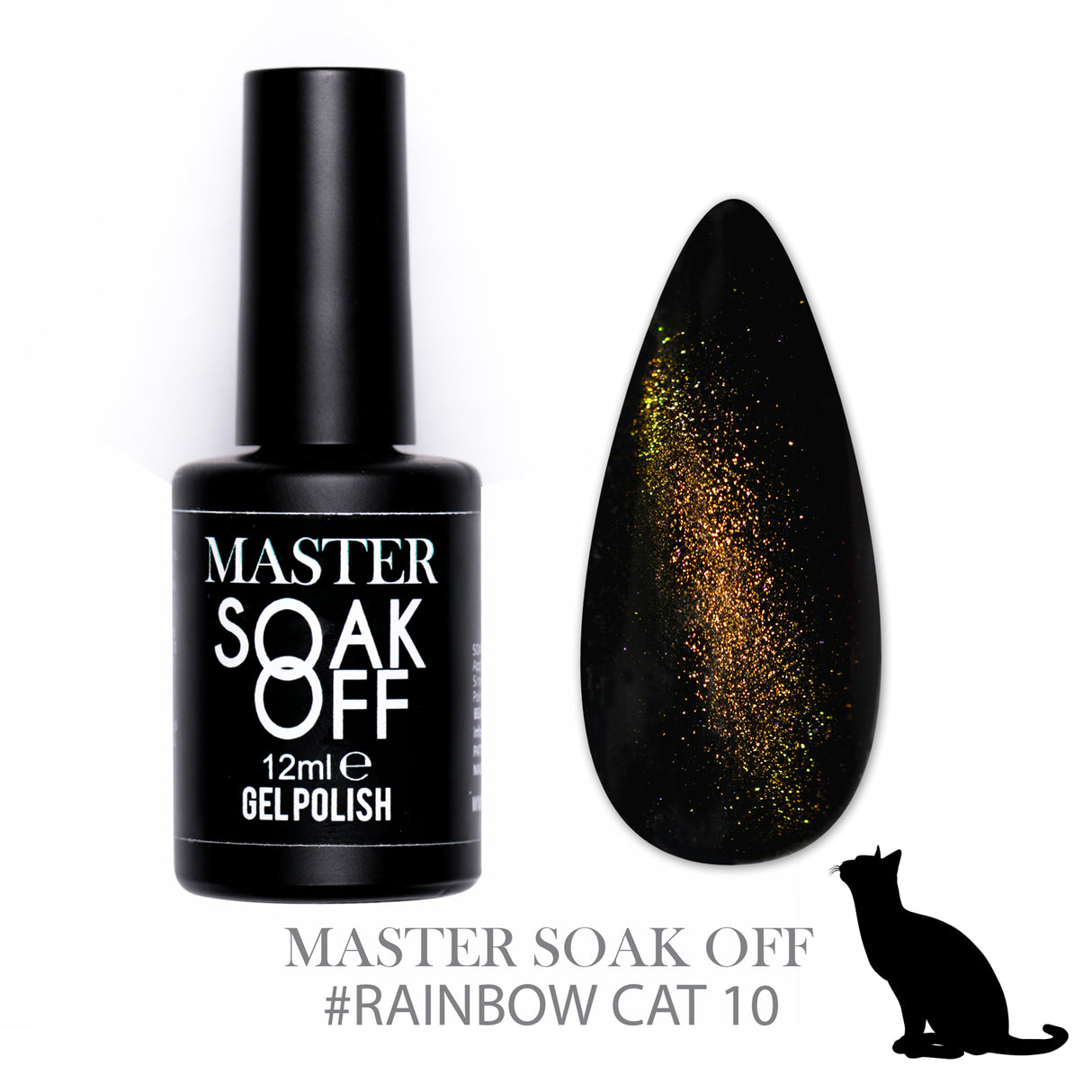 Smalto Cat Eye's effetto Rainbow - 10