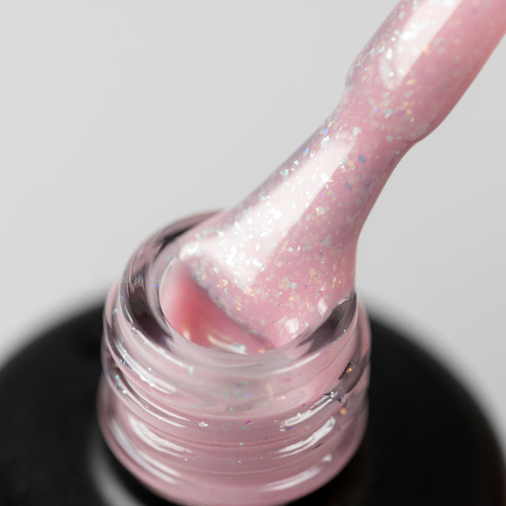 Pink Shimmer - Rubber Base - Cream Milk Shake - 12ml