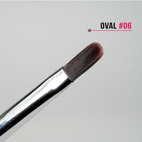 Pennello ovale 06 stesura gel cover builder Beauty Space Nails