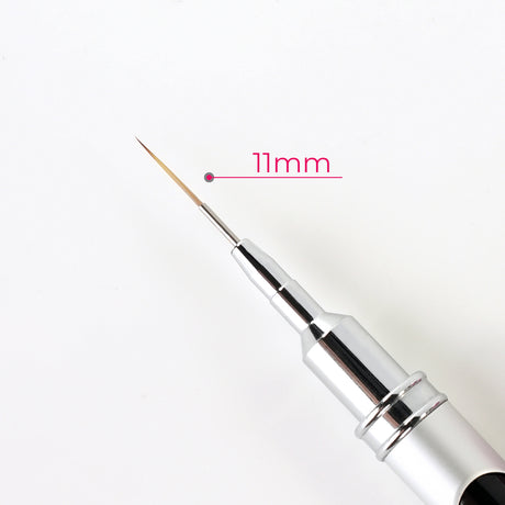 Pennello liner 11 mm punta per linee lunghe e continue Beauty Space Nails