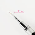 Pennello liner 3 mm punta per micro-dettagli nail art Beauty Space Nails