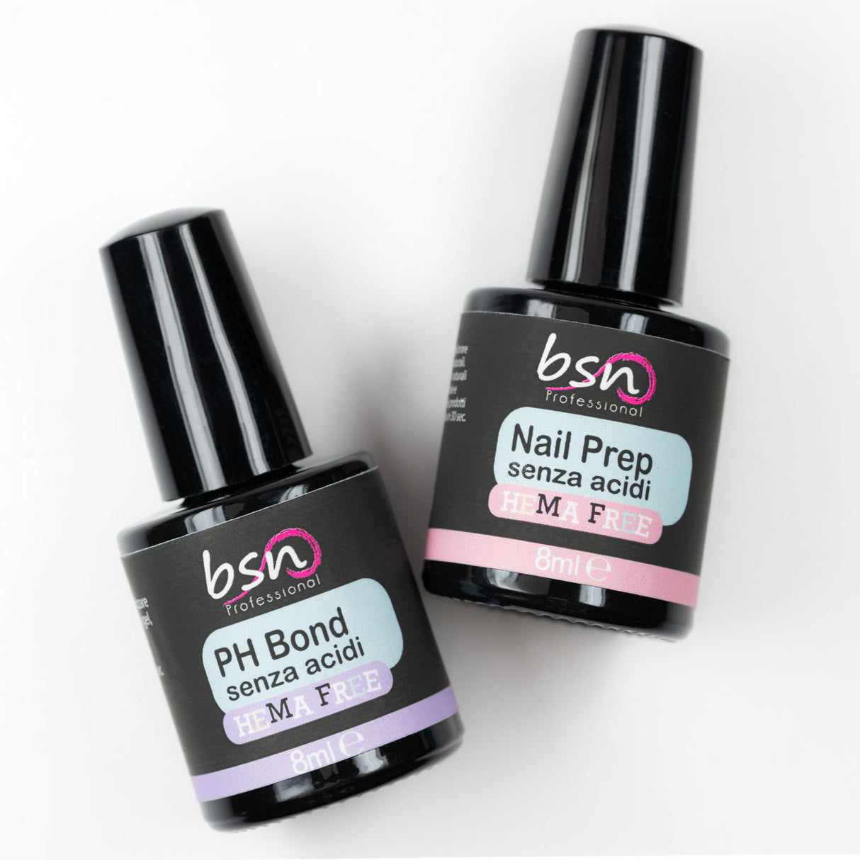 Kit Nail Prep + PH Bond - promotori di adesione senza acidi - HEMA FREE