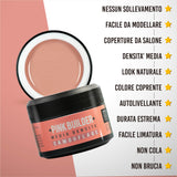 NEW PINK BUILDER 50 ML –Gel uv camouflage rosa intenso media densità