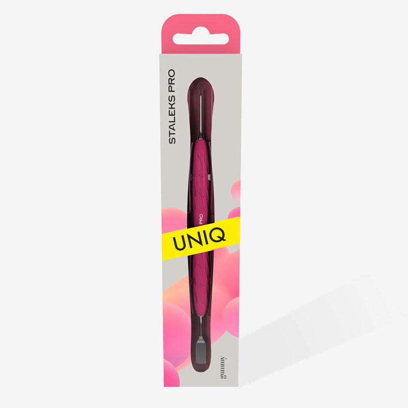 Spatola Spingicuticole Per manicure con manico in silicone "Gummy" UNIQ 11 TYPE 1