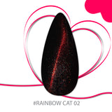 Smalto Cat Eye's effetto Rainbow - 02