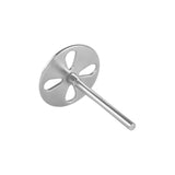 Punta supporto in metallo disco per rimuovere calli pedicure podisc 15-20-25-35mm