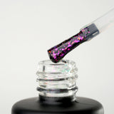 Andromeda - Sparkle Finish Top Coat con paillettes glitter, senza dispersione