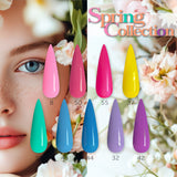 Spring Collection - 9 colori - Soak Off Color da 7ml cad. Smalto semipermanente
