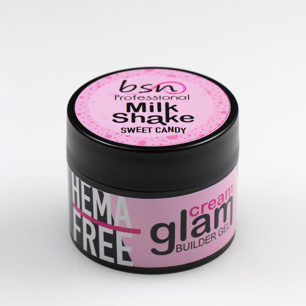 Sweet Candy Milkshake - Glitter Builder Gel 30 ml - Hema Free