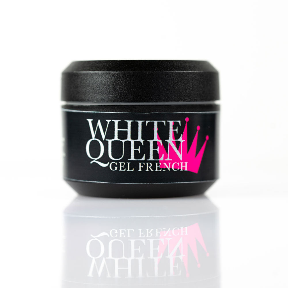 White Queen 15 ml - Gel french uv/led per french in superficie