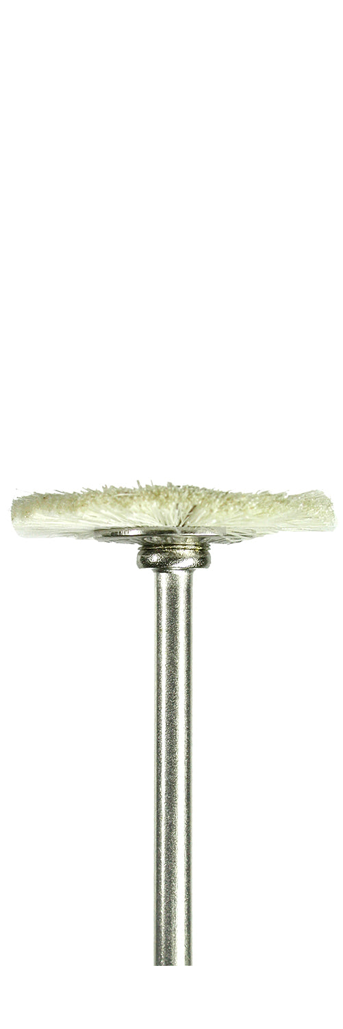 PF-047 - Punta per fresa a spazzola lucidante in pelo di capra  Ø 1,9 mm  **PF-047**