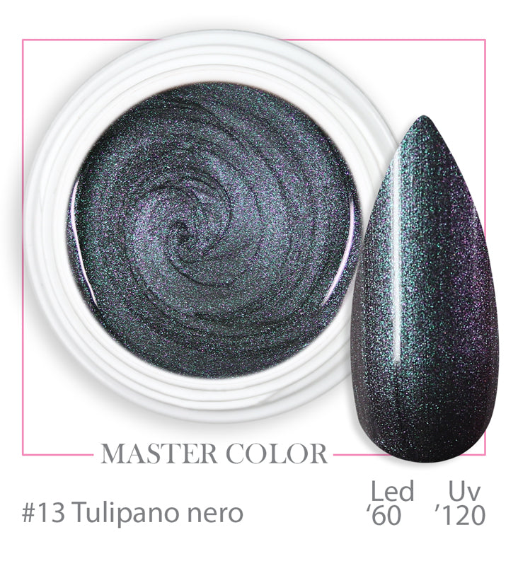013 - Tulipano nero - Master Color - Gel color UV LED - 5ml