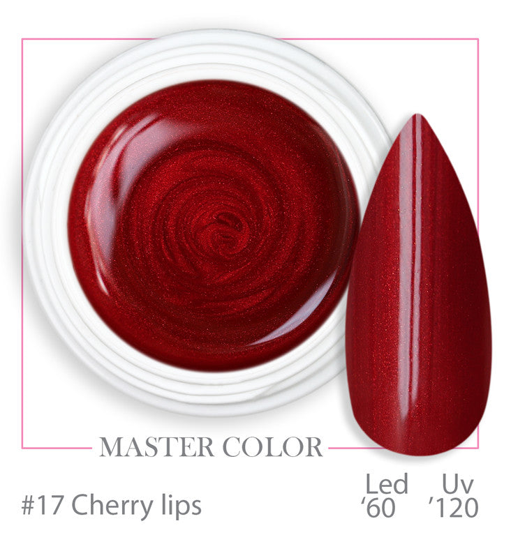 017 - Cherry lips - Master Color - Gel color UV LED - 5ml