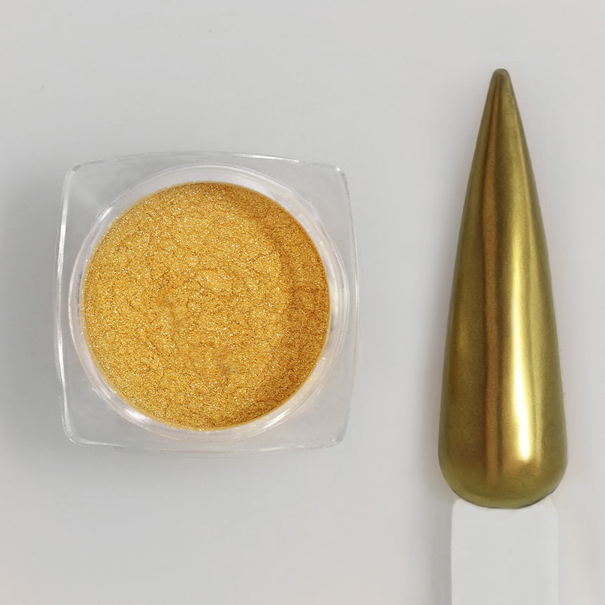 02 - Oro -  Pigmento effetto specchio in polvere ultra sottile