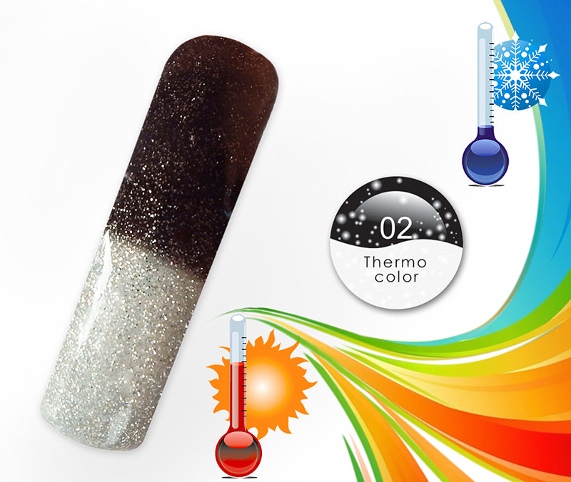 02 - Thermo gel Camaleonte Glitter - 5ml