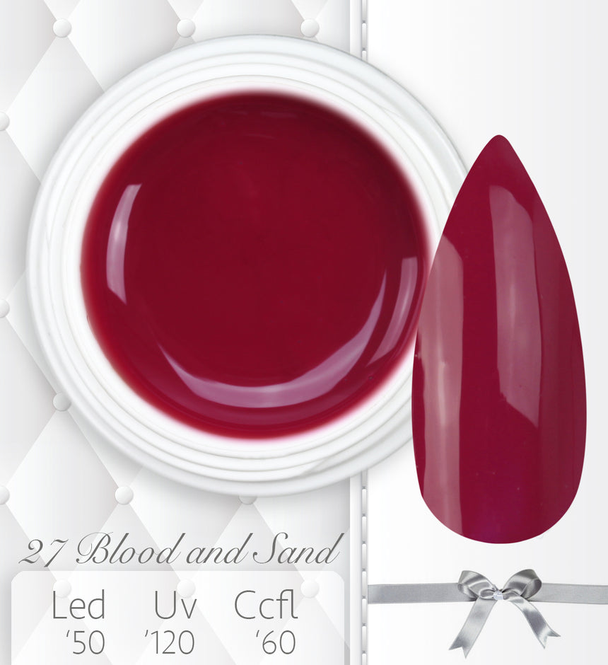 027 - Blood and Sand - Super Color - Coprente UV - LED da 5ml