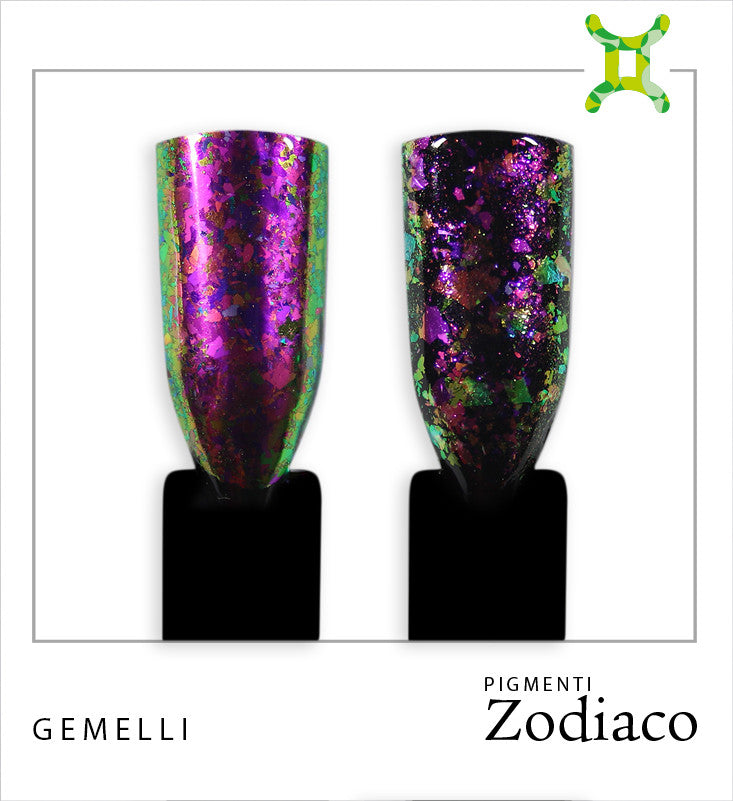 Gemelli - Polveri Zodiaco, pigmento in scaglie - 003